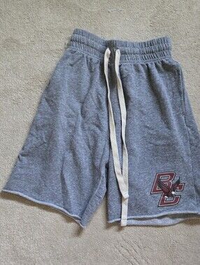 EUC Men's Boston College Gray Sweatshorts Size S